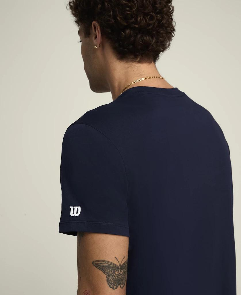 Wilson  Team Graphic T-Shirt Unisex Navy 