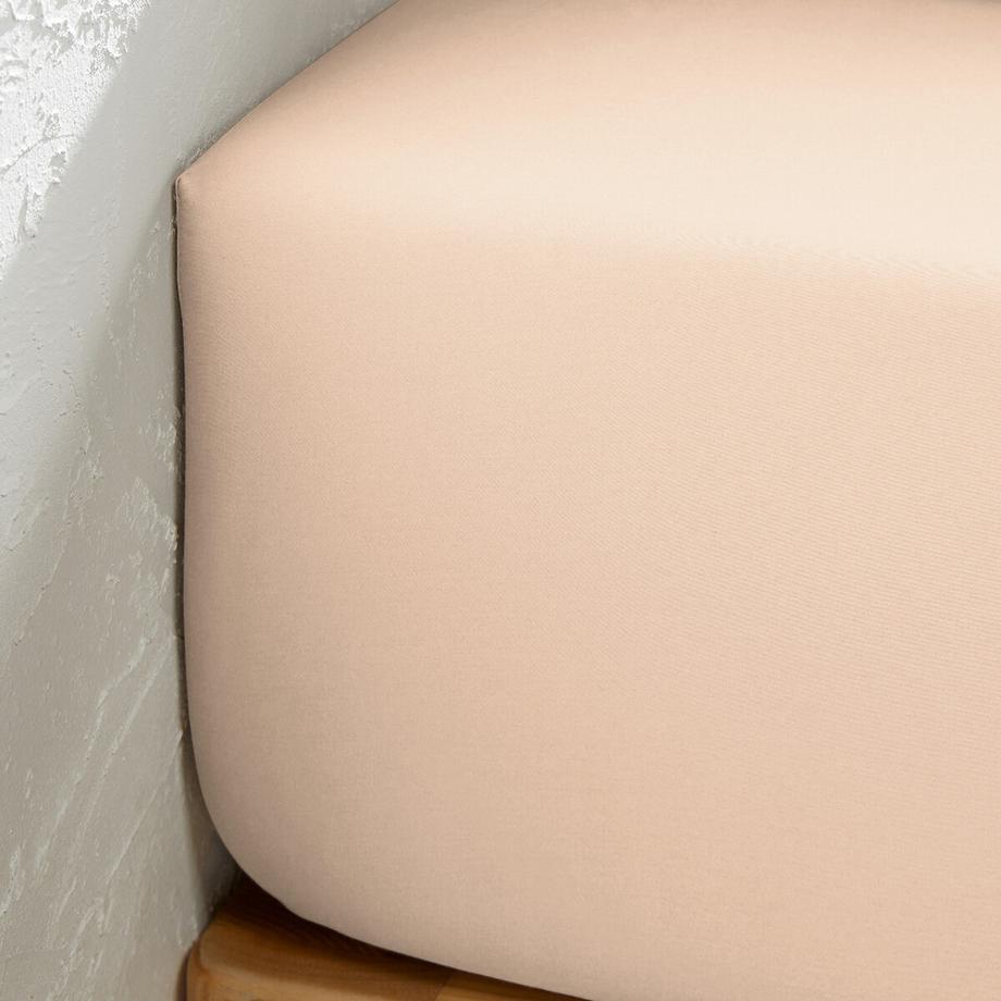 La Redoute Intérieurs Victor Drap-housse satin de coton lavé  