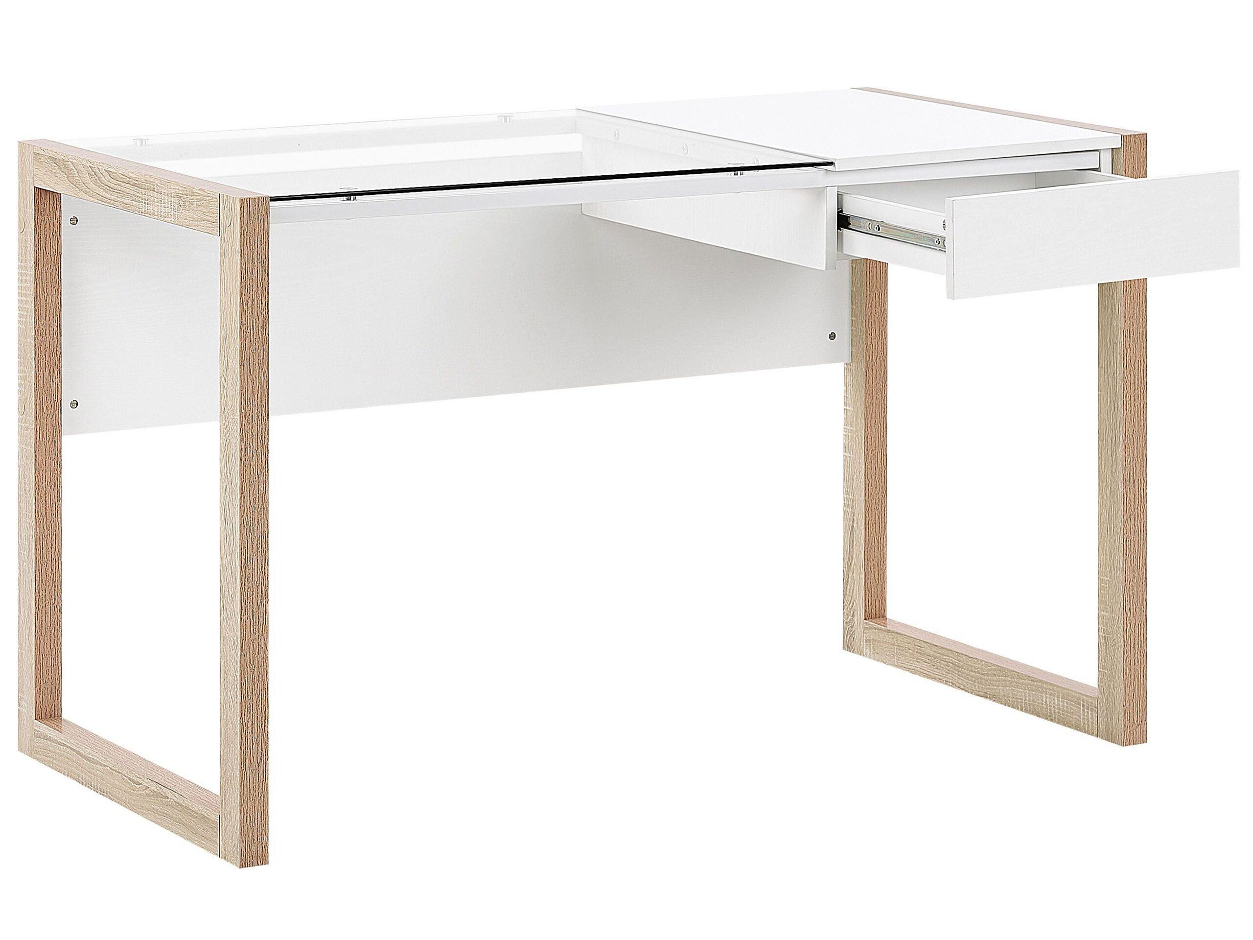 Beliani Table de bureau en Panneau de particules de bois Moderne JENKS  