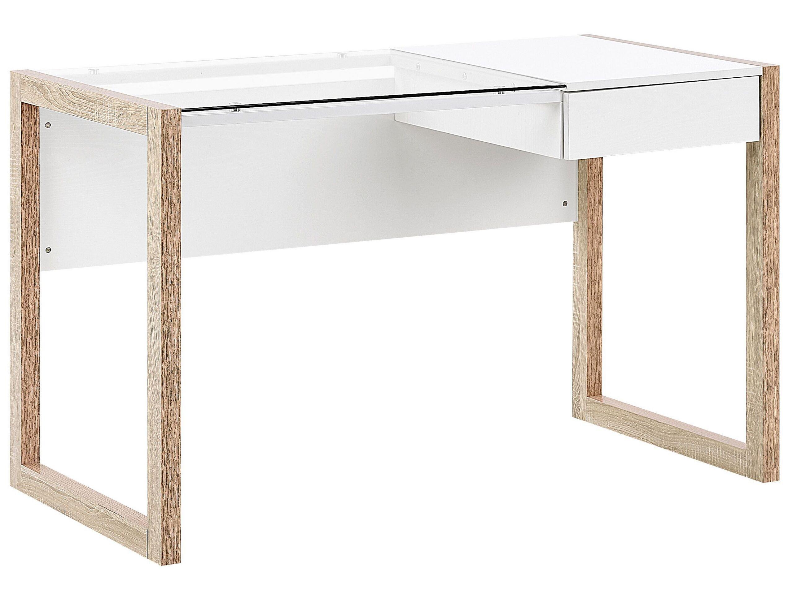 Beliani Table de bureau en Panneau de particules de bois Moderne JENKS  