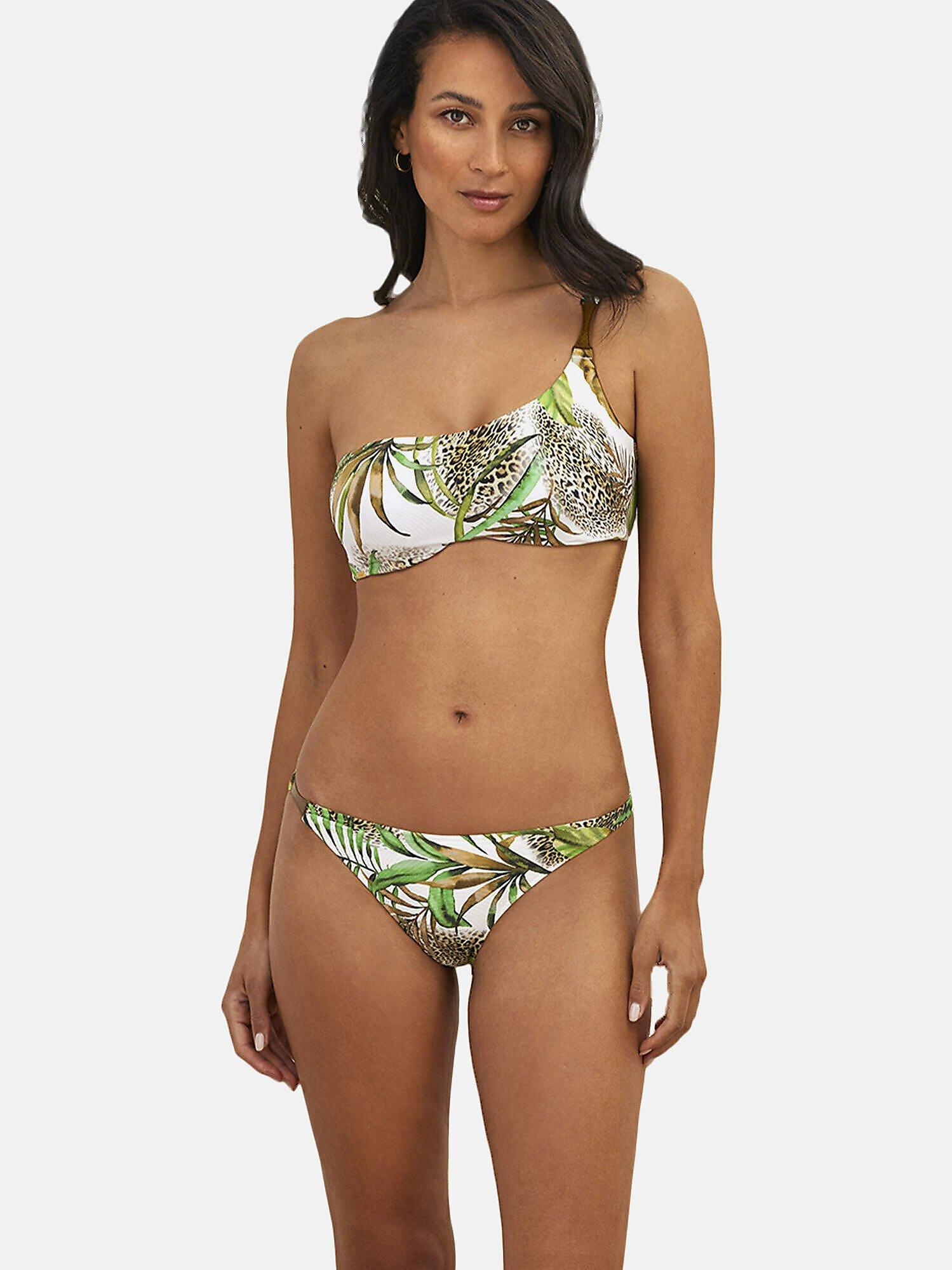 Selmark  Costume da bagno brasiliano con slip a vita bassa Paradise 