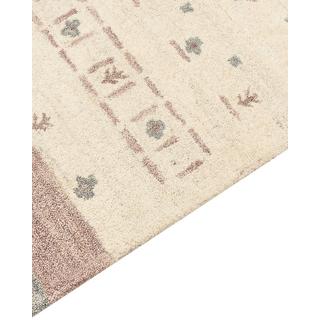 Beliani Tapis en Laine Boho KARLI  