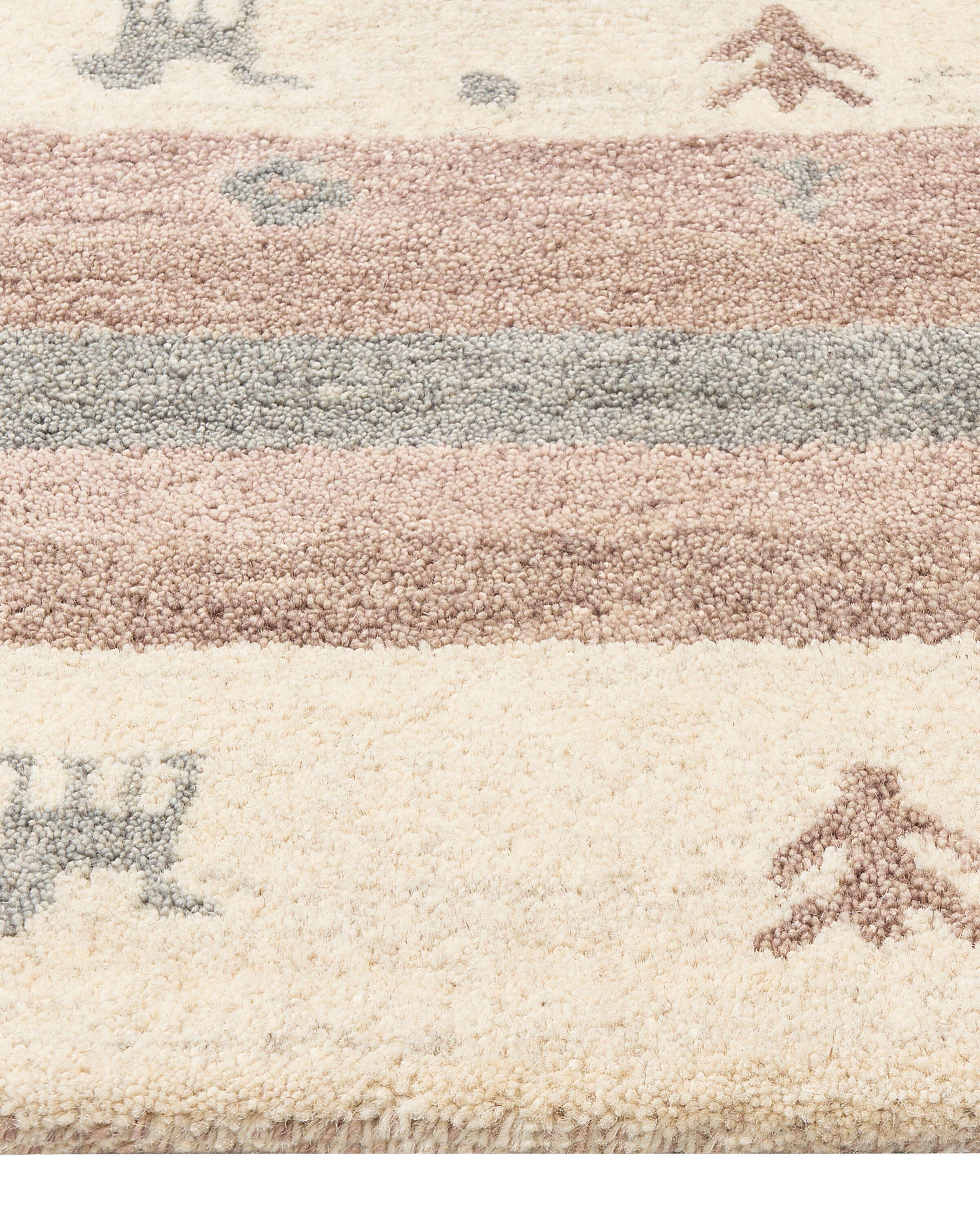 Beliani Tapis en Laine Boho KARLI  