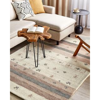 Beliani Tapis en Laine Boho KARLI  