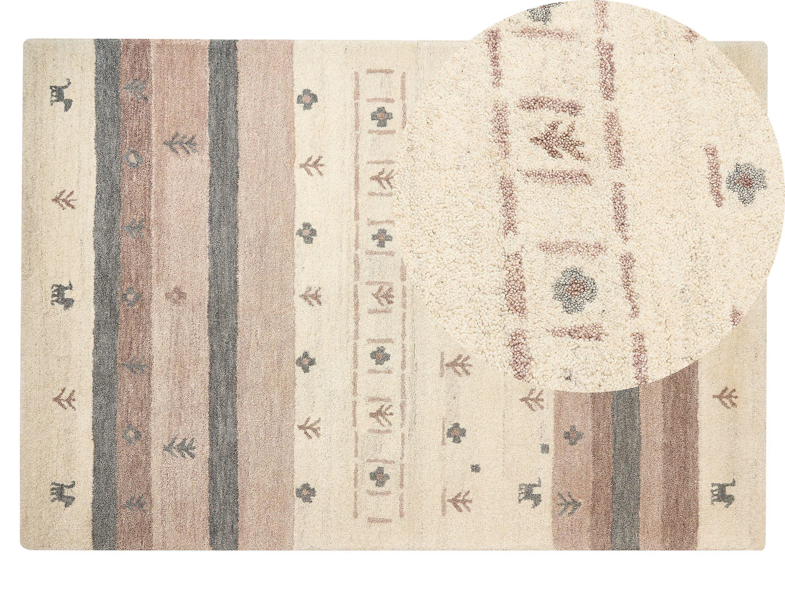 Beliani Tapis en Laine Boho KARLI  