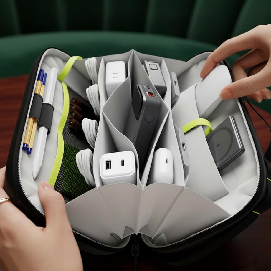 Avizar Borsa da viaggio organizer per accessori 18 pratici scomparti  