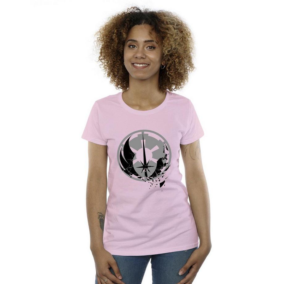 STAR WARS Star Wars T-Shirt Logo Jedi et Impérial  