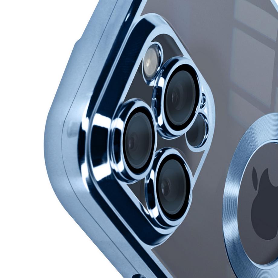 Avizar  Glam Hülle iPhone 16 Pro Blau 