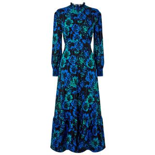 Joe Browns  Robe Midi Florale Rétro Col Montant 