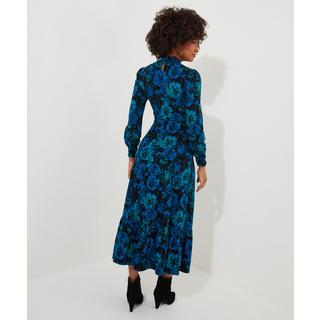 Joe Browns  Robe Midi Florale Rétro Col Montant 