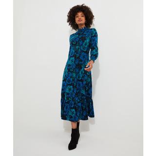 Joe Browns  Robe Midi Florale Rétro Col Montant 