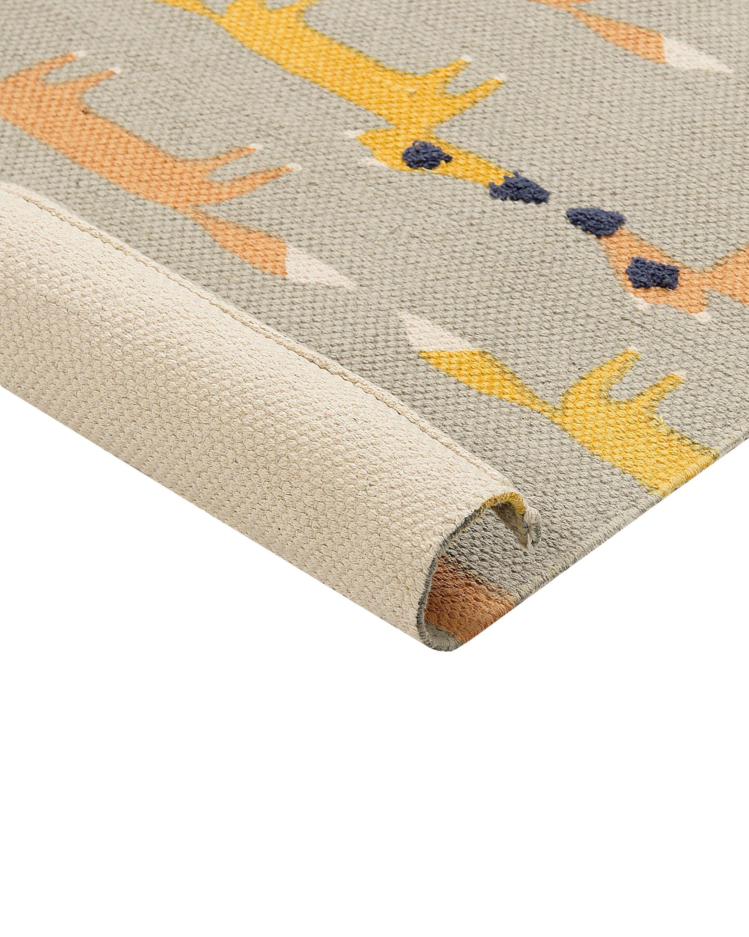 Beliani Tapis enfant en Coton Moderne BANKGO  