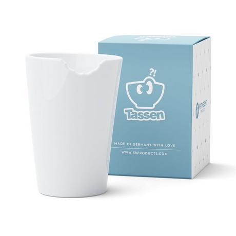 58products 58 Products Tasse avec morsure en blanc 400 ml  