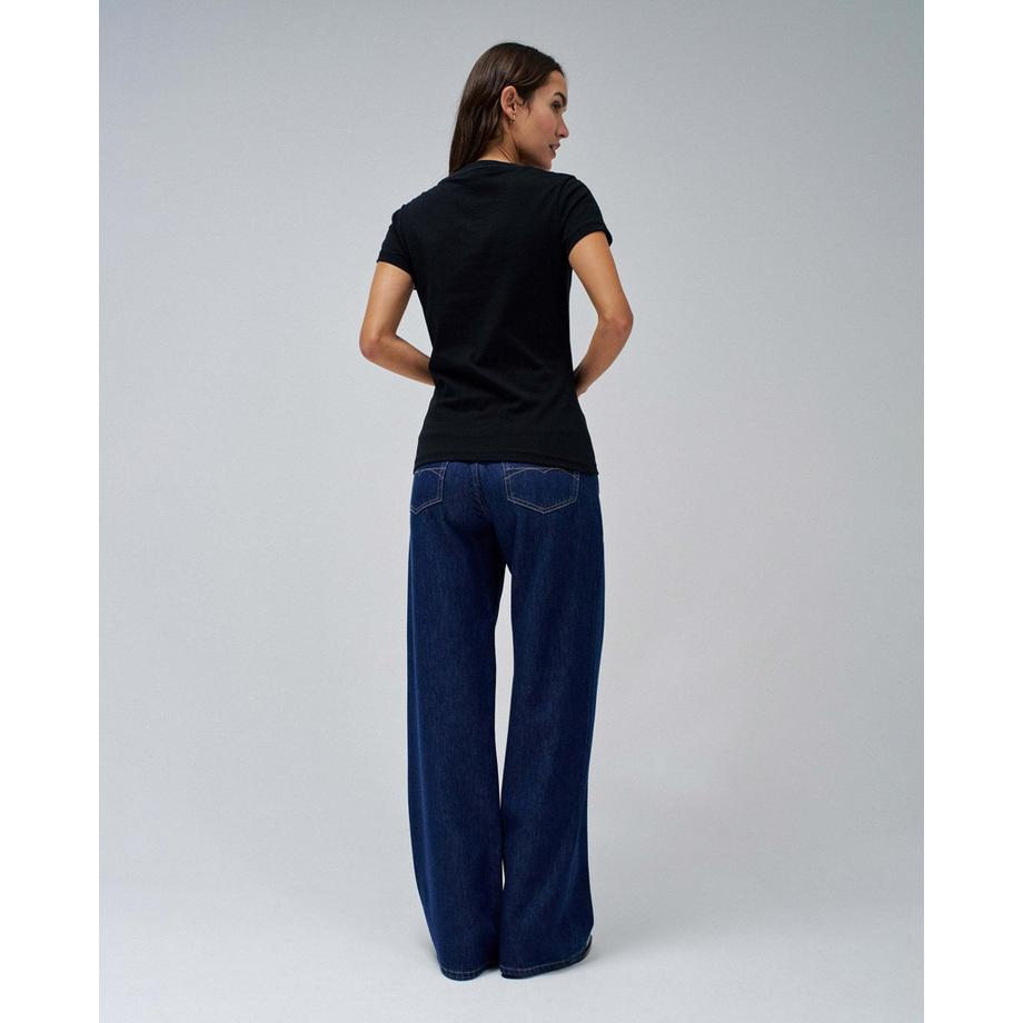 Salsa Lurex Embroidery Branding T-Shirt  