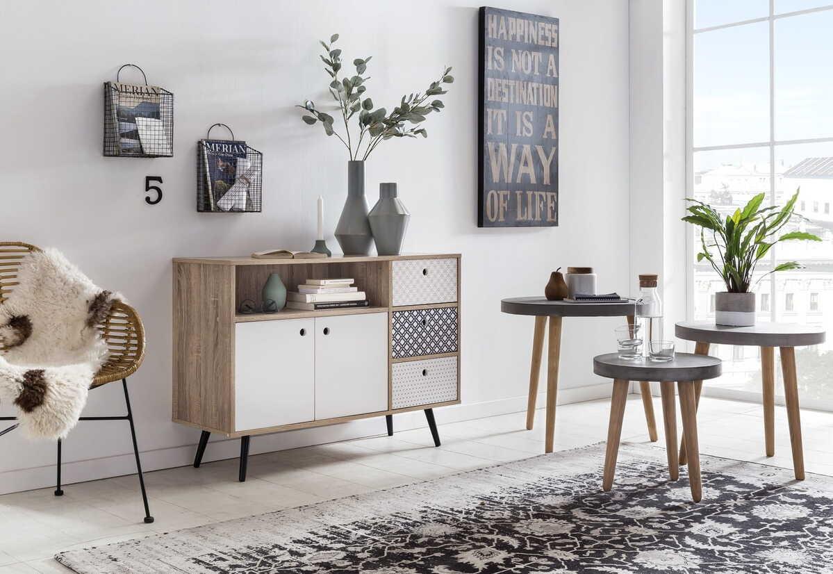 mutoni Sideboard Scandi Retro 106  