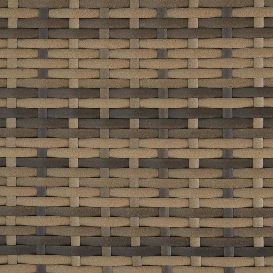 Tectake Rattan Lounge Korfu 2-Sitzer widerstandsfähig  