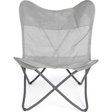 Fauteuil de jardin papillon Gabicce naturel