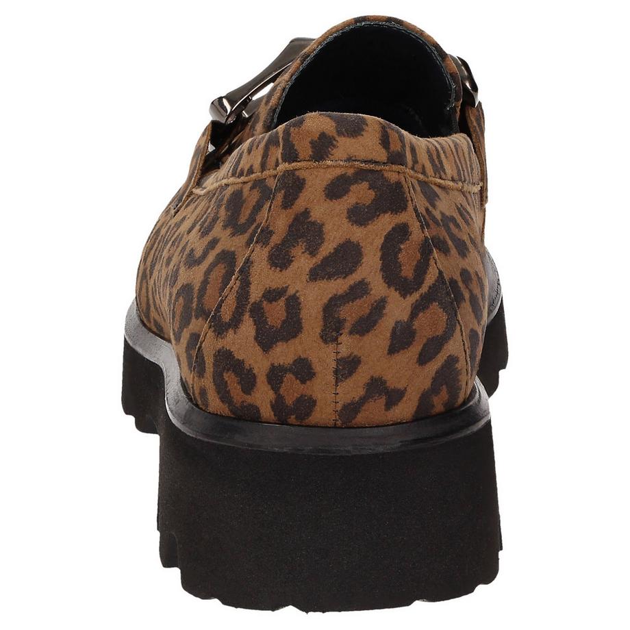 Sioux Meredira-751-H Mocassins Imprimé Léopard  