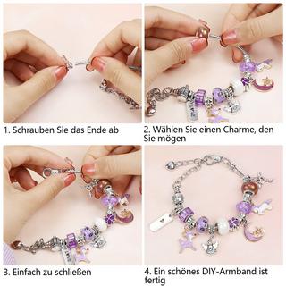 Activity-board  Schmuck Craft Kits, Charm Armband Craft Kit DIY 