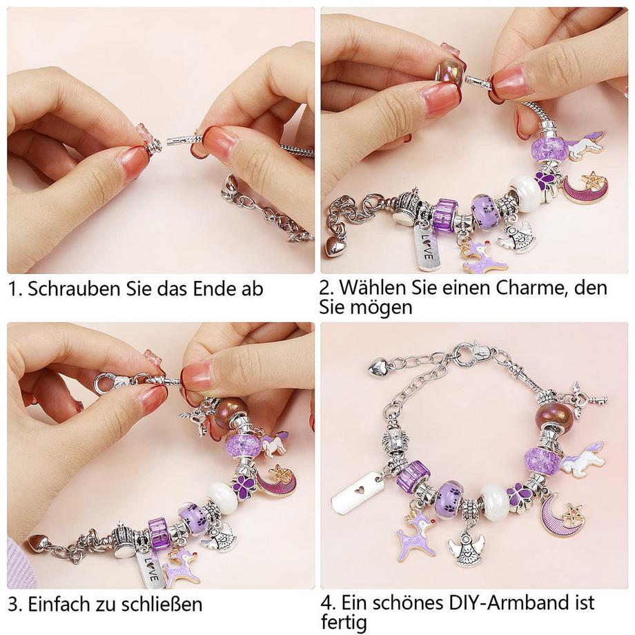 Activity-board  Schmuck Craft Kits, Charm Armband Craft Kit DIY 