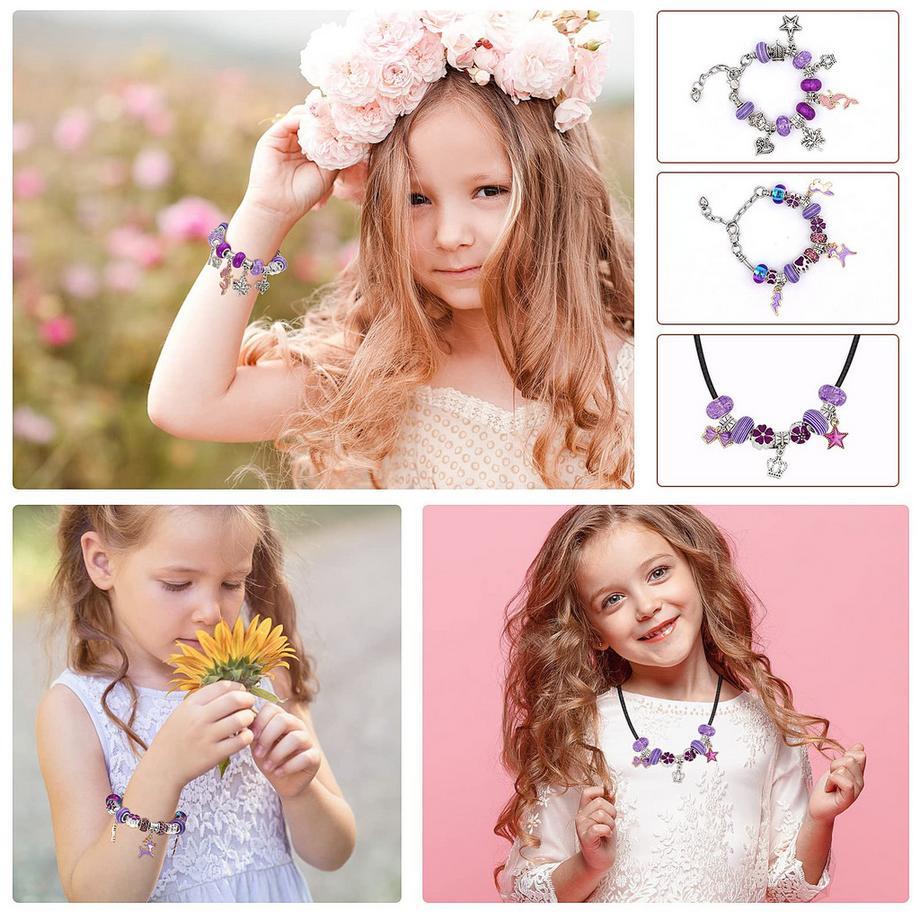 Activity-board  Schmuck Craft Kits, Charm Armband Craft Kit DIY 