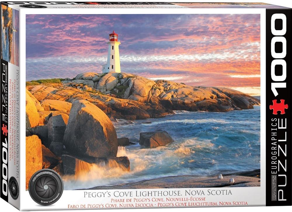 Eurographics  Puzzle Eurographics Phare de Peggy's Cove, Nouvelle-Écosse - 1000 pièces 