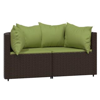 VidaXL Ecksofa poly-rattan  