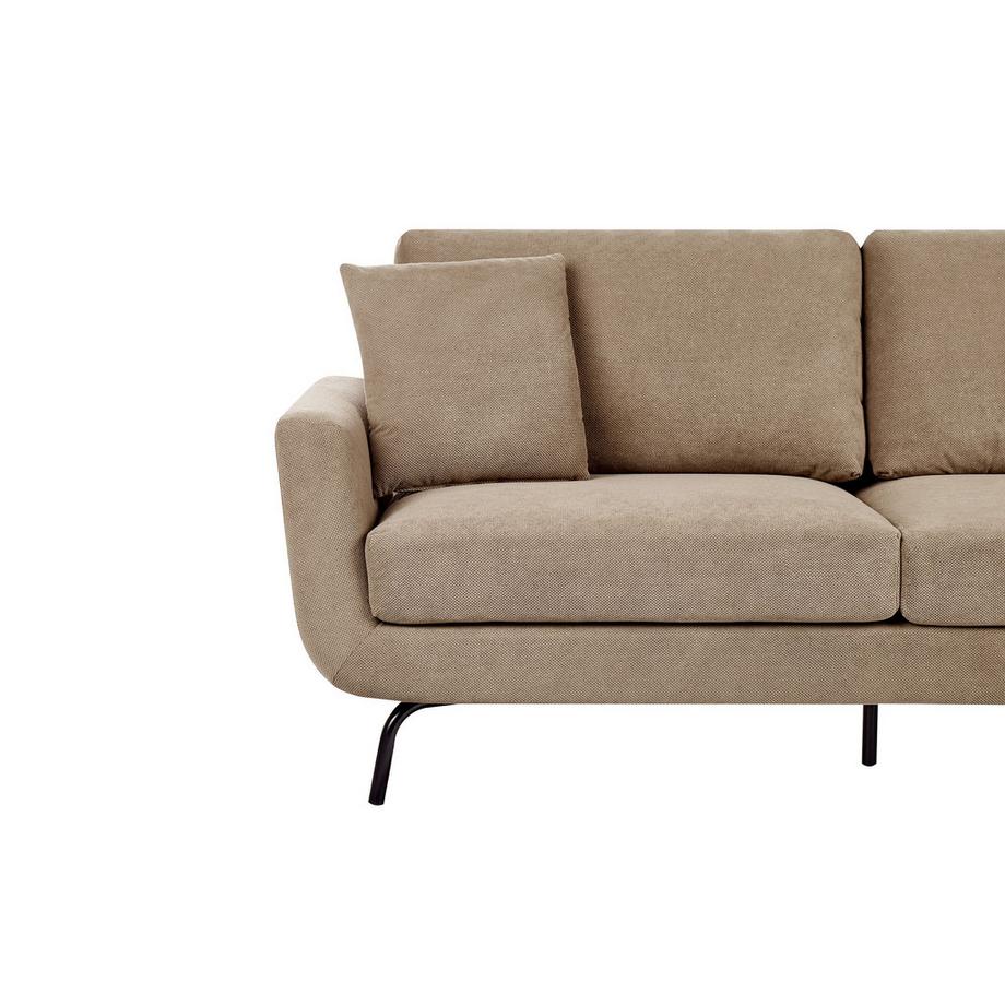 Beliani Canapé 3 places en Tissu Traditionnel VESALA  