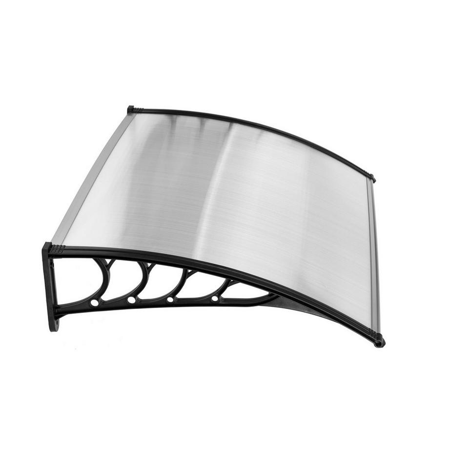 B2X Vordach über der Tür 150x100 cm, Abdeckung aus Polycarbonat  