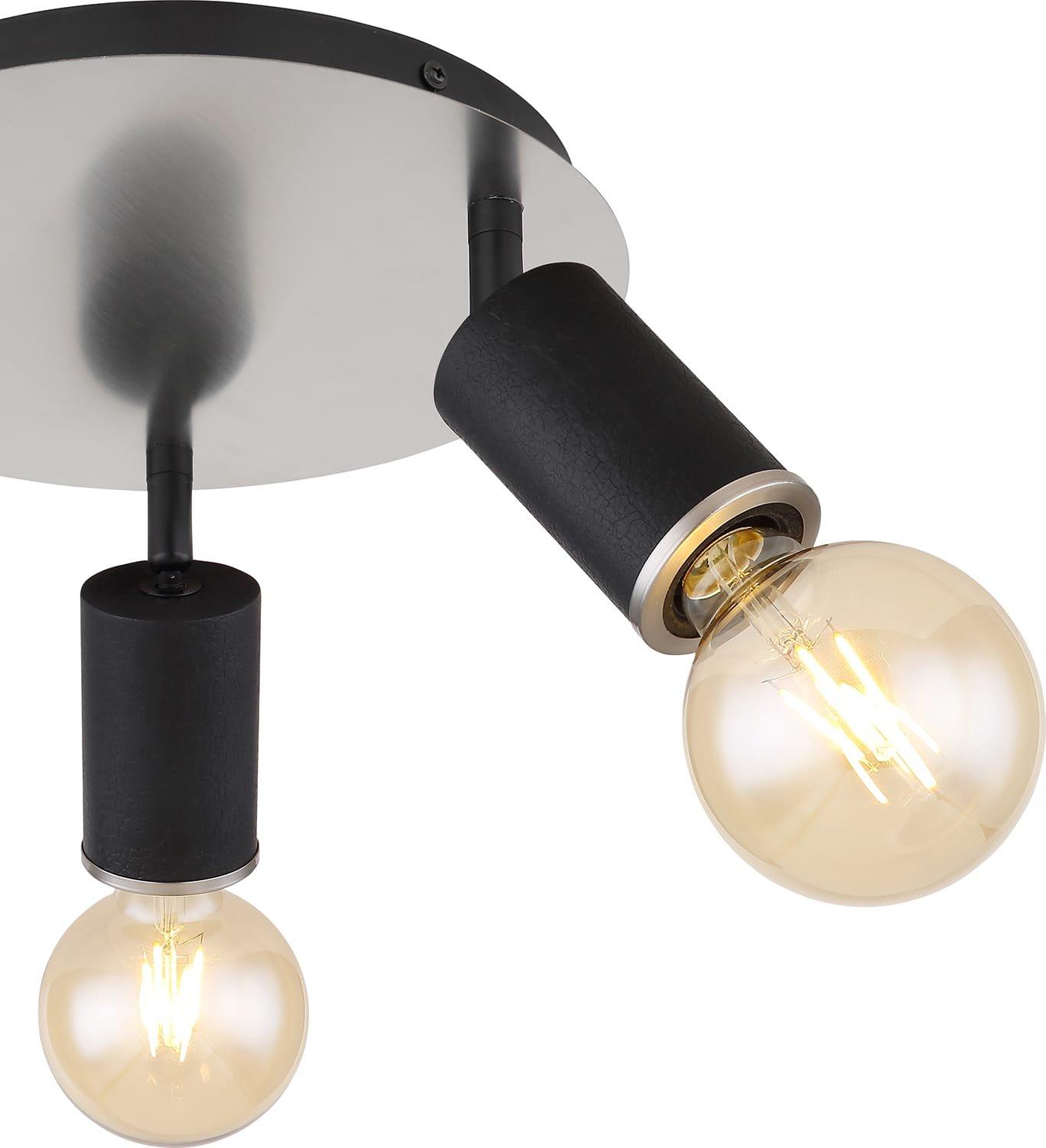 mutoni Strahler Joseba Metall  matt 3xE27  