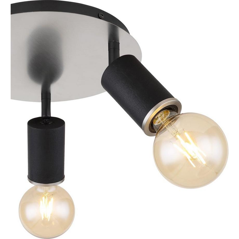 mutoni Strahler Joseba Metall  matt 3xE27  