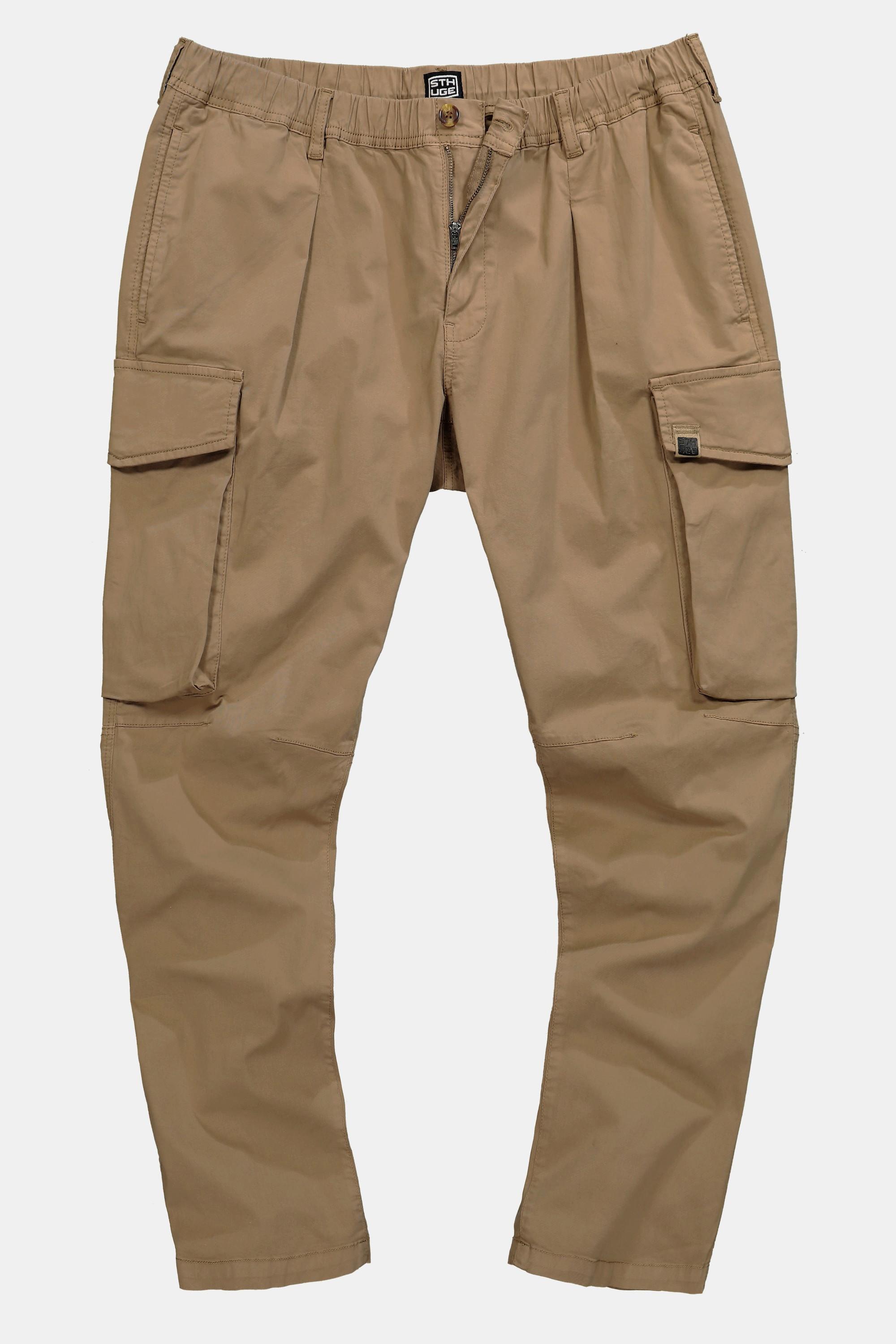 Sthuge  Pantalon cargo STHUGE, spécial ventre fort, coupe Baggy Fit - jusqu'au 74 