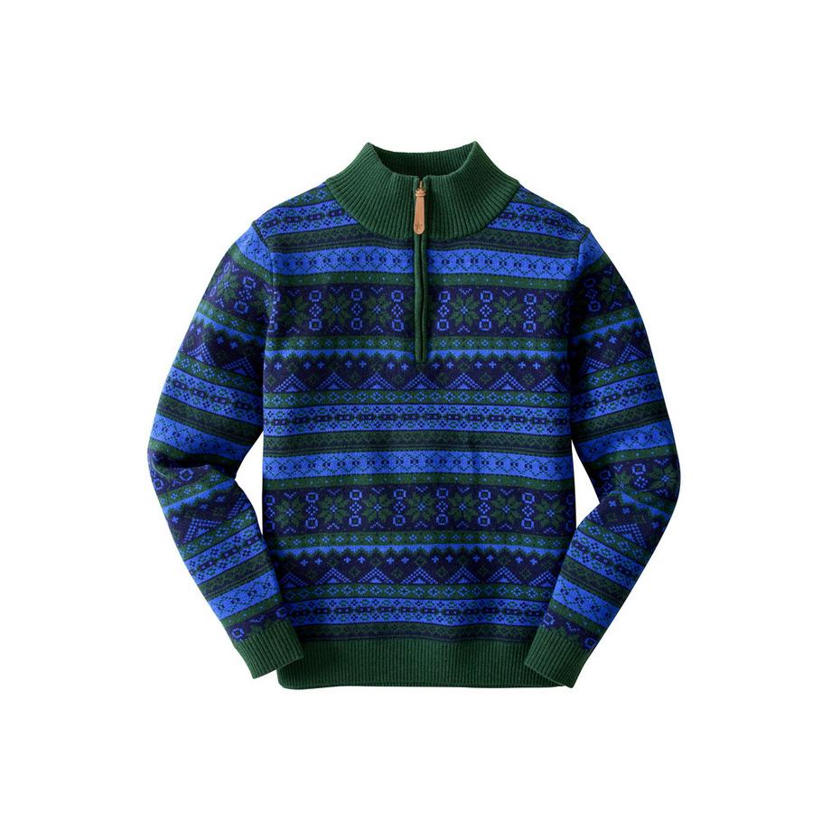 Joe Browns Fabelhafter Stehkragen-Pullover mit Norwegermuster  