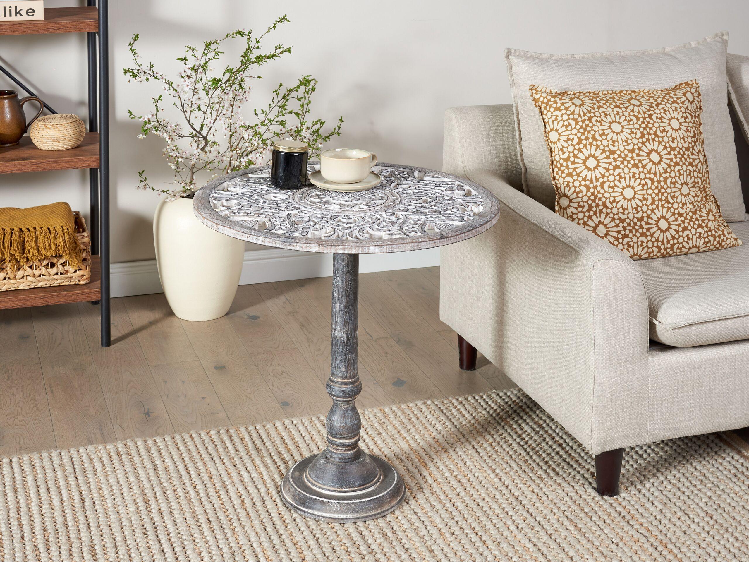 Beliani Tavolino en Legno di mango Classico NAPARA  