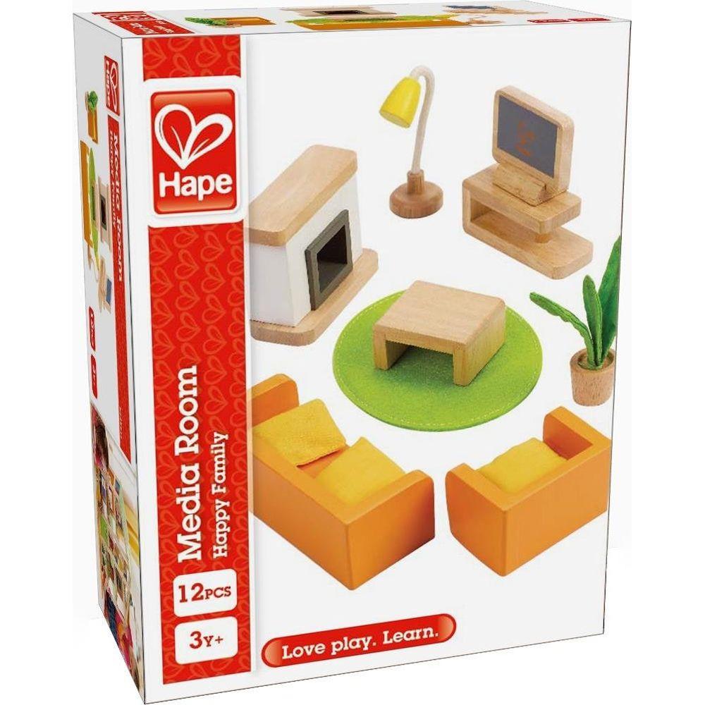 Hape  Hape Poppenhuis woonkamer 