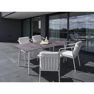 Beliani Gartentisch aus HPL-Platte Modern TOLENTINO  