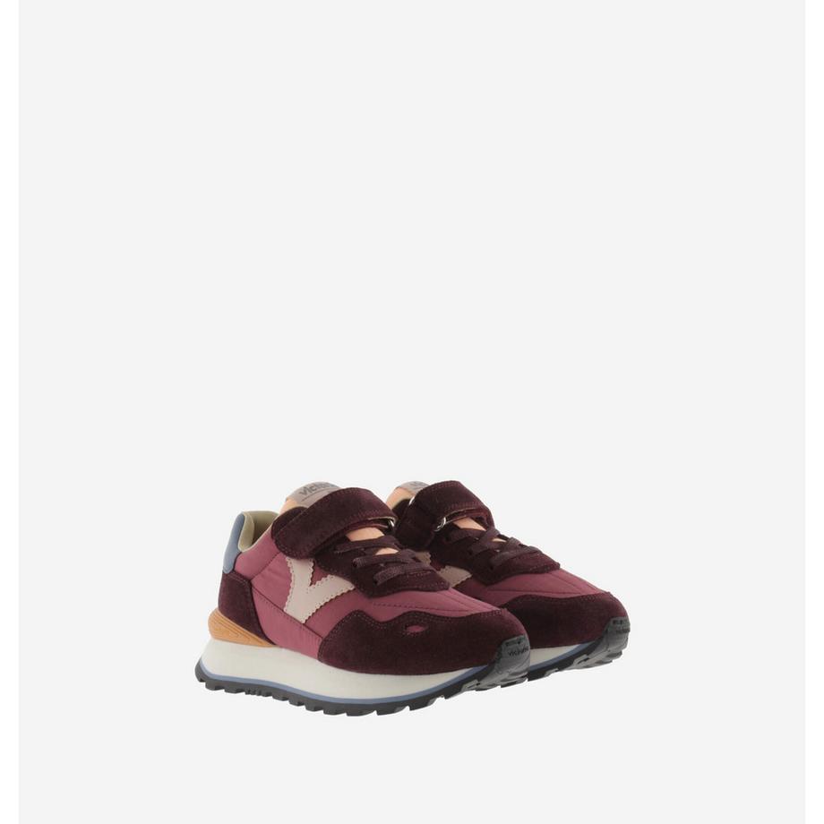 Victoria Viento Baskets Nylon et Daim pour Enfants  