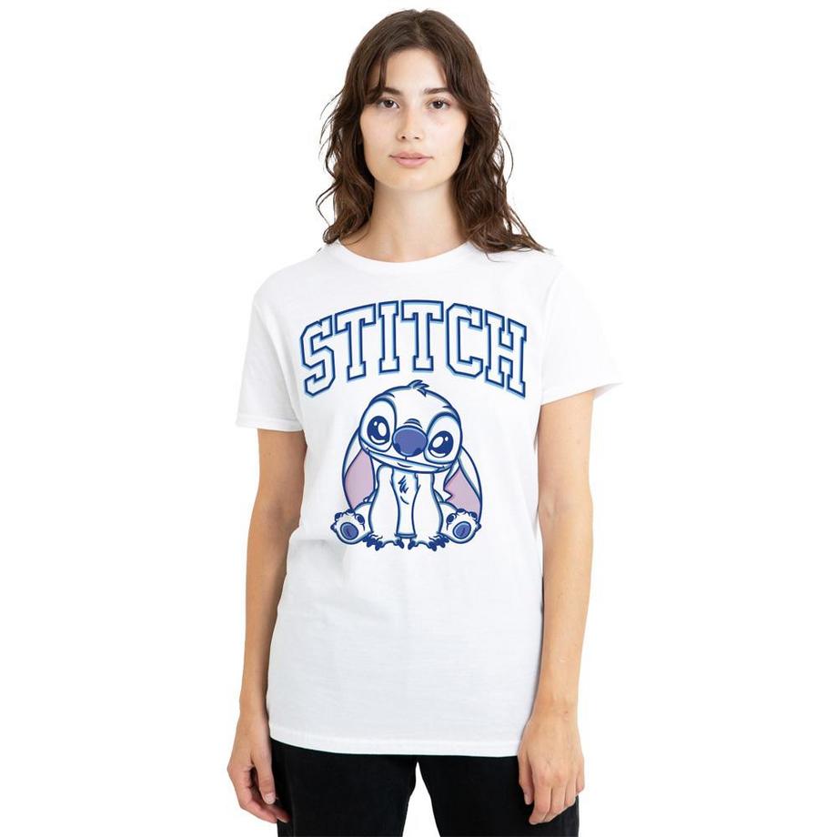 Lilo & Stitch T-Shirt Collegiate Stitch  