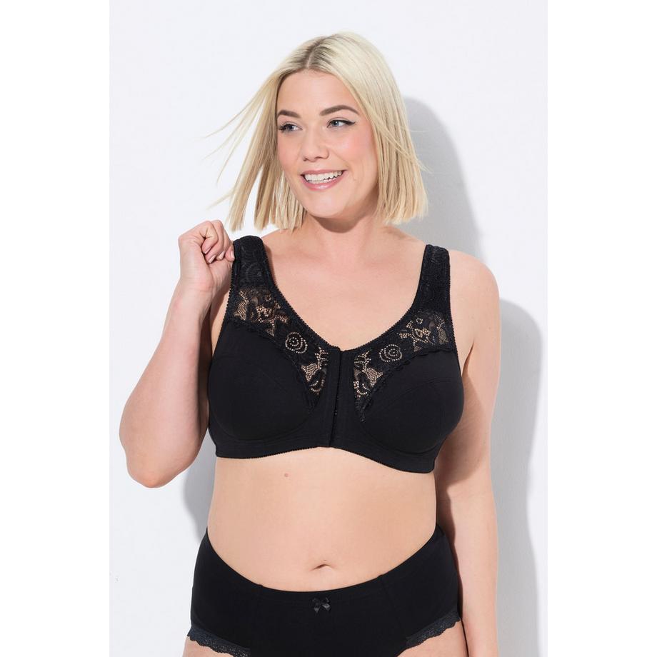 Ulla Popken Soutien-gorge de maintien sans armatures Coton  