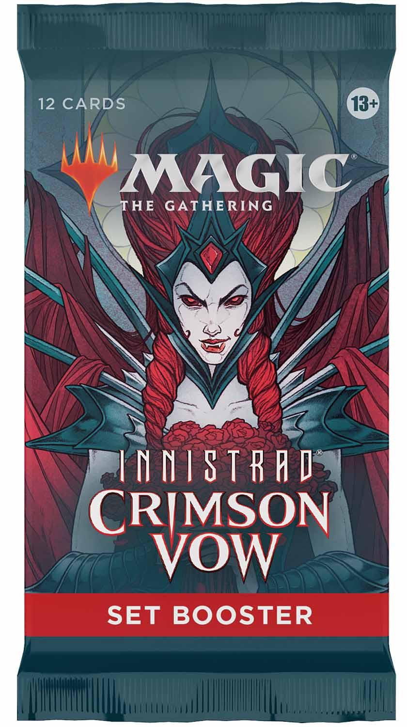 Wizards of the Coast  Innistrad Crimson Vow Set Booster Box - Magic the Gathering - EN 