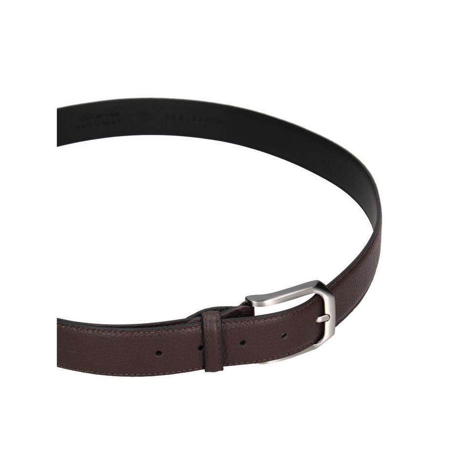 Momo Design Ceinture en cuir avec boucle finition argent  