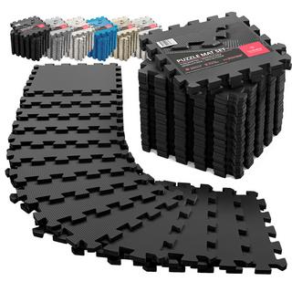 Bemaxx  Bemaxx Set di tappetini protettivi per puzzle 18 Pieces Nero 