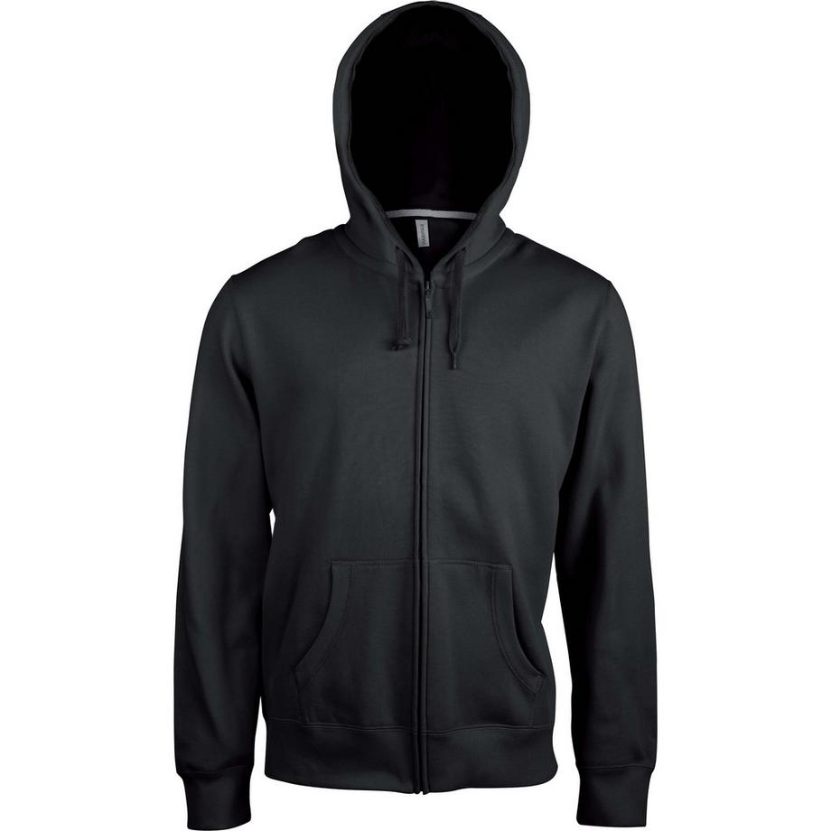 Kariban Kapuzenpullover mit Reissverschluss  