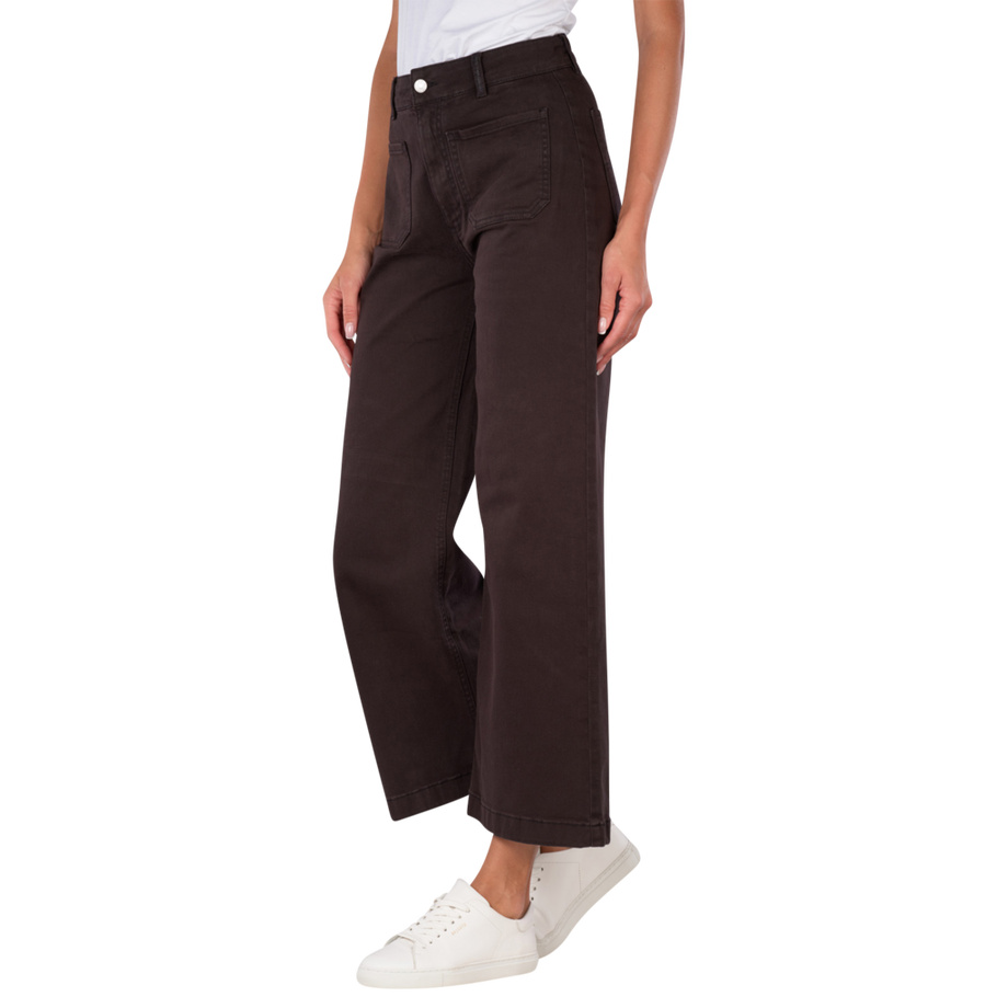Pepe Jeans London Tania Wide Leg Cropped Hose  