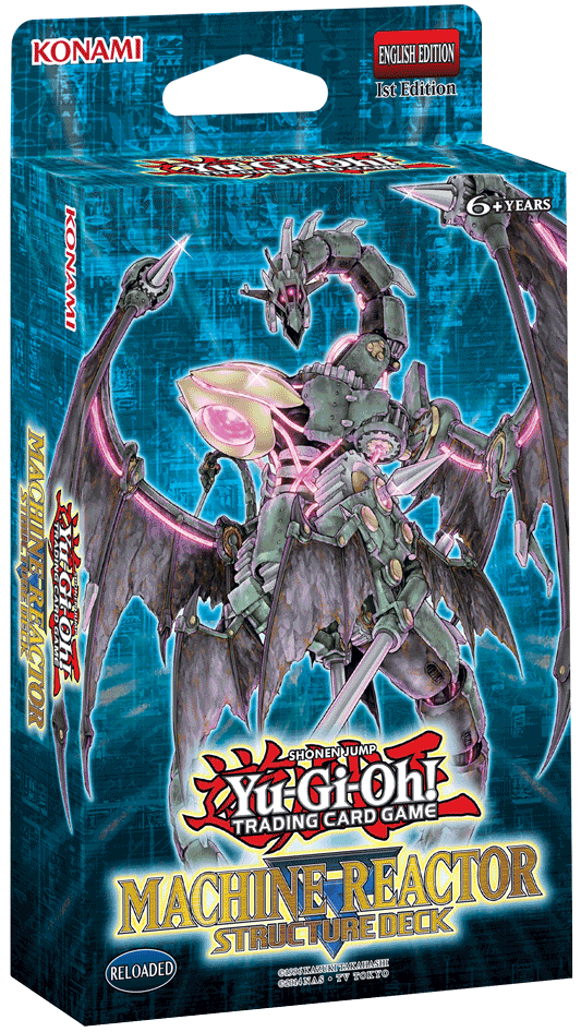 Yu-Gi-Oh!  Structure Deck: Machine Reactor - 1. Auflage  - DE 