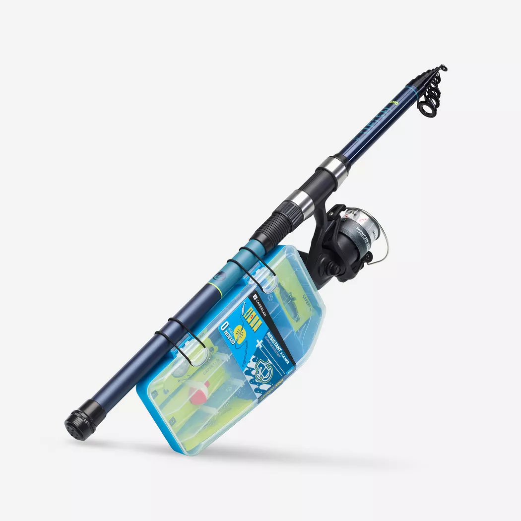 CAPERLAN - Angelset Einstieg UFish Sea 350 ETU, One Size, Multicolor
