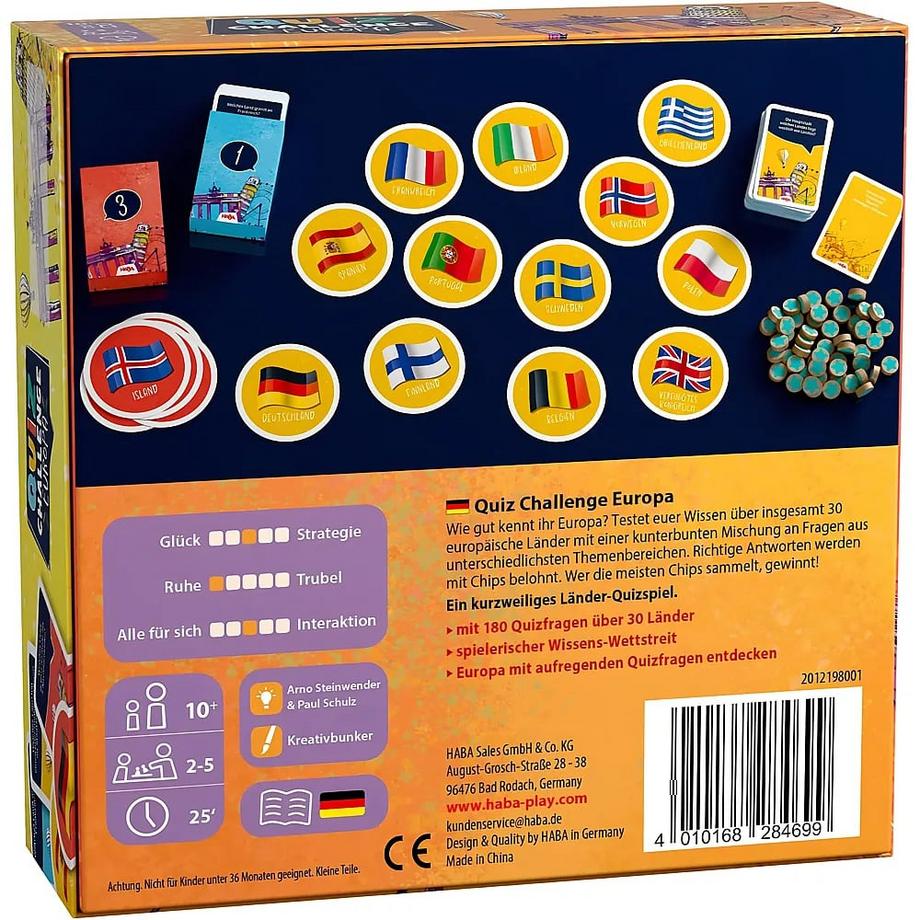 HABA  Quiz Planet Europa 