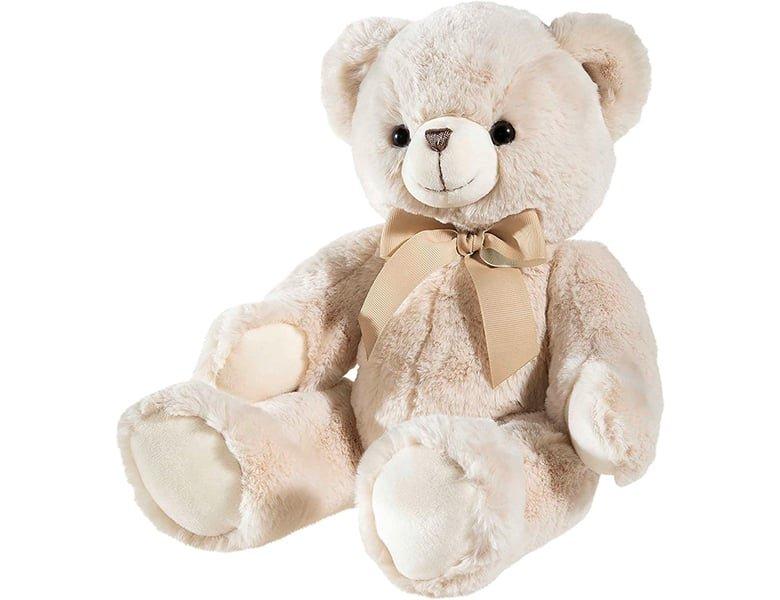 heunec  Bär mit Schleife Teddy Beige (30cm) 