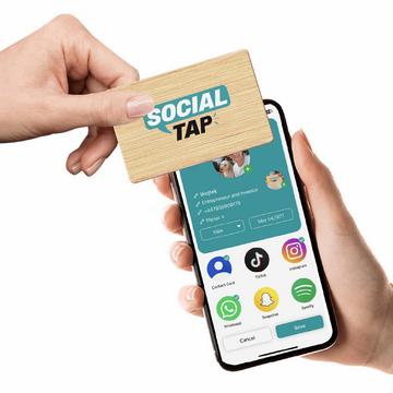 Visitenkarten mit NFC-Technologie - Bamboo