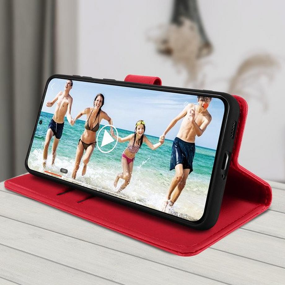 Avizar  Housse Samsung Galaxy S21 Ultra Rouge 